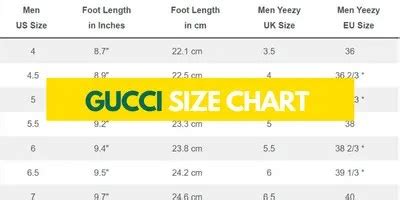 gucci size for boy|Gucci ace size chart.